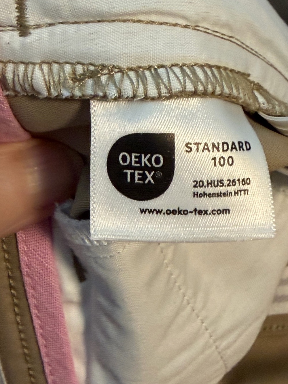 Lands' End Womens Tan Chino Pants - Size 12 - Picture 12 of 13